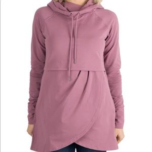 Latched Mama Original Petal Front Hoodie - Small